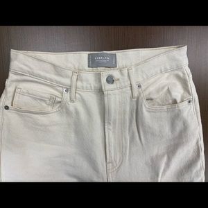 Everlane The Original Cheeky Jean in Ecru (28 Regular)
